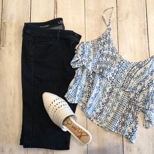 Ann Taylor Loft modern straight jeans